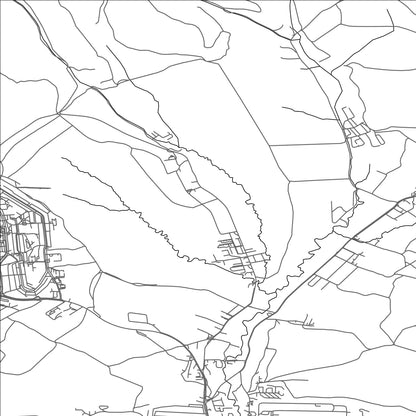 ROAD MAP OF ZVOLENSKÉ NEMCE, SLOVAKIA BY MAPBAKES