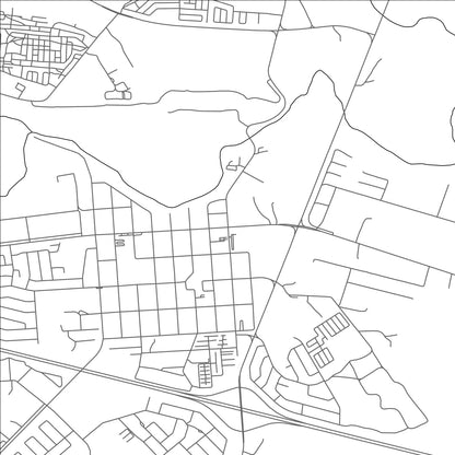 ROAD MAP OF BRONKHORSTSPRUIT, SOUTH AFRICA BY MAPBAKES
