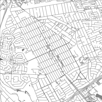 ROAD MAP OF EDENVALE, SOUTH AFRICA BY MAPBAKES