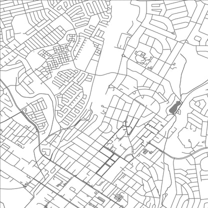 ROAD MAP OF UITENHAGE, SOUTH AFRICA BY MAPBAKES