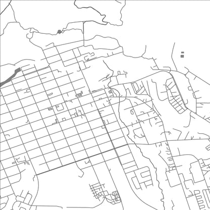 ROAD MAP OF VRYHEID, SOUTH AFRICA BY MAPBAKES