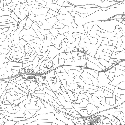 ROAD MAP OF WESTVILLE, SOUTH AFRICA BY MAPBAKES