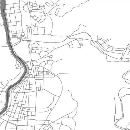 ROAD MAP OF DONGDUCHEON, SOUTH KOREA BY MAPBAKES