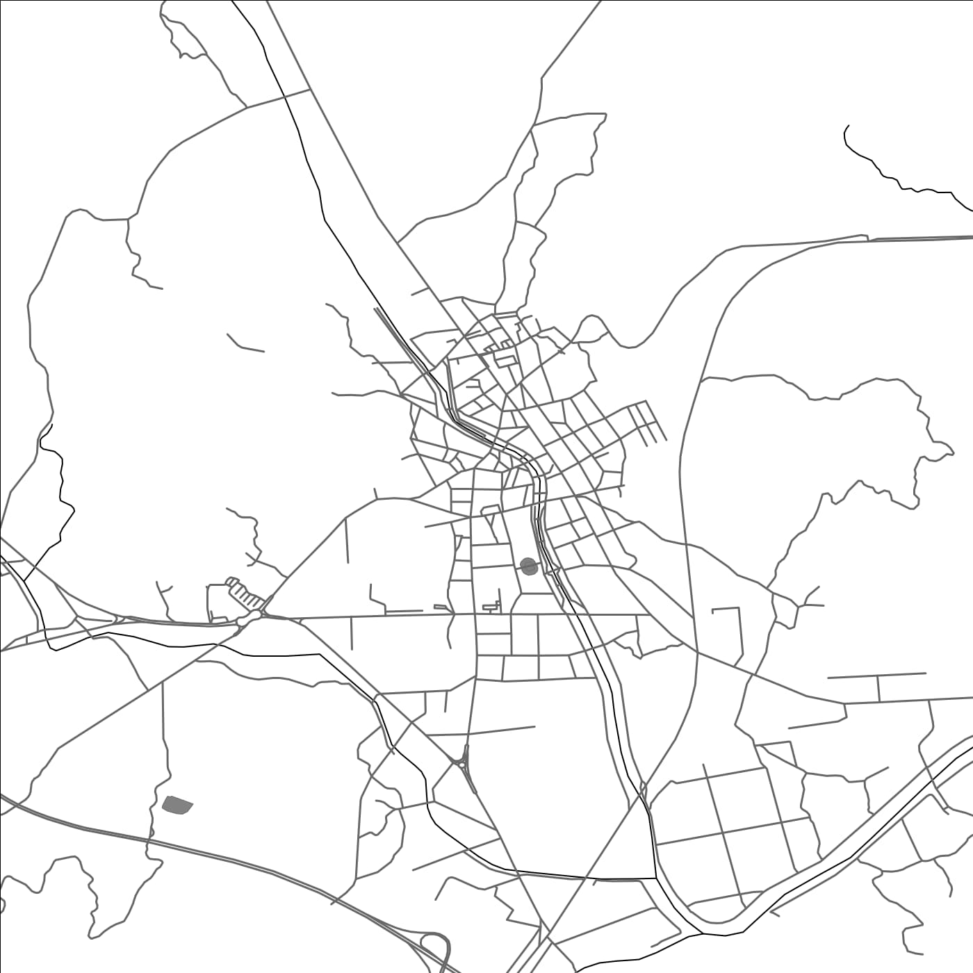 ROAD MAP OF EUMSEONG, SOUTH KOREA BY MAPBAKES