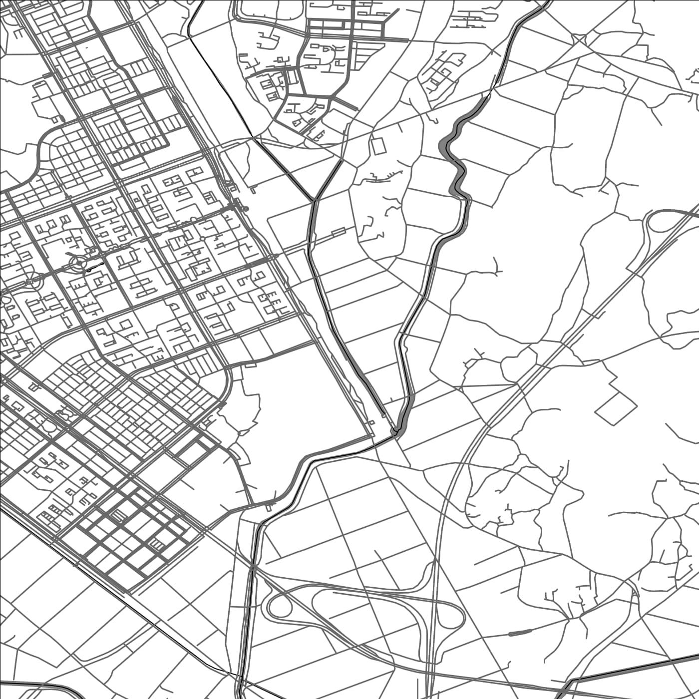 ROAD MAP OF GOYANG, SOUTH KOREA BY MAPBAKES