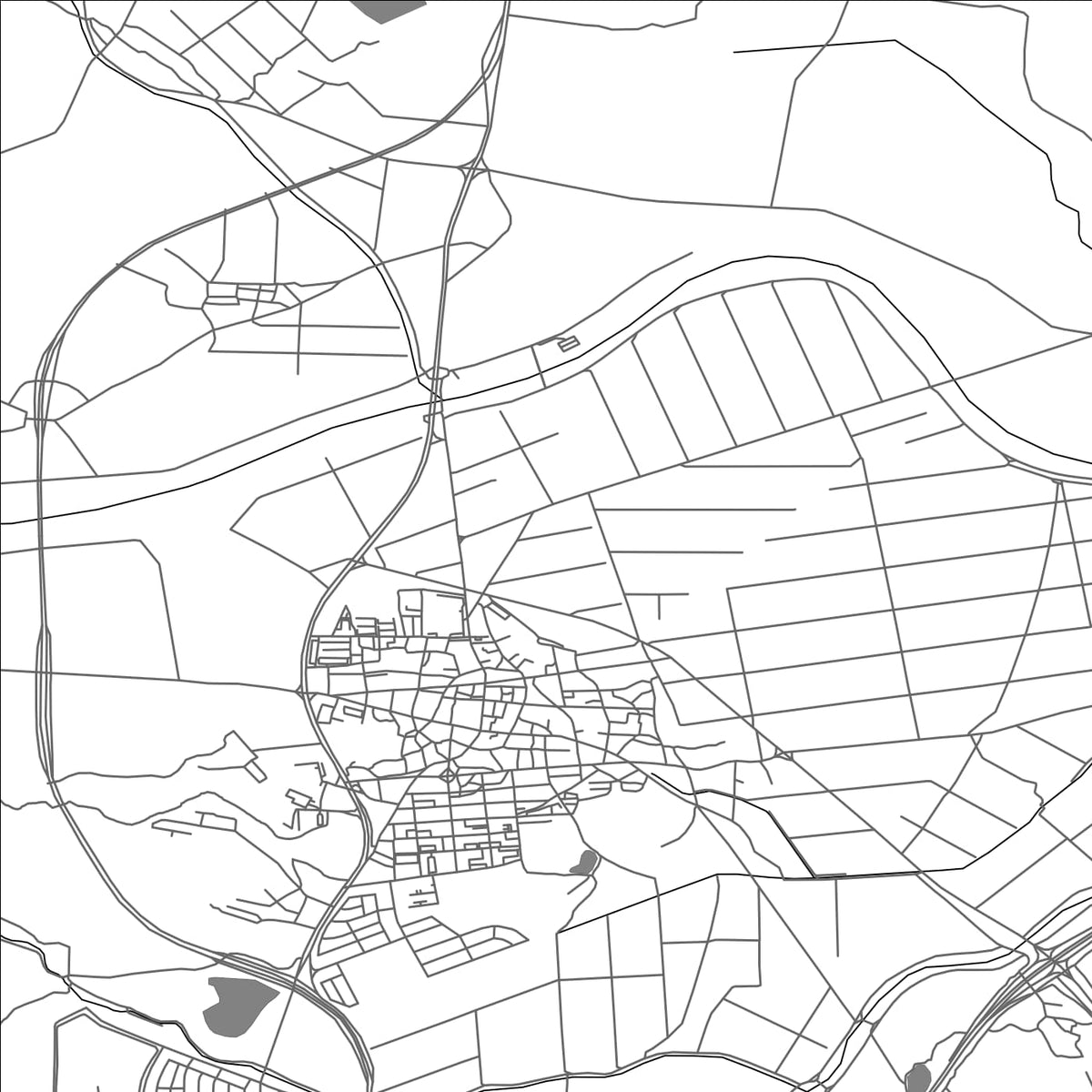 ROAD MAP OF HEUNGHAE, SOUTH KOREA BY MAPBAKES