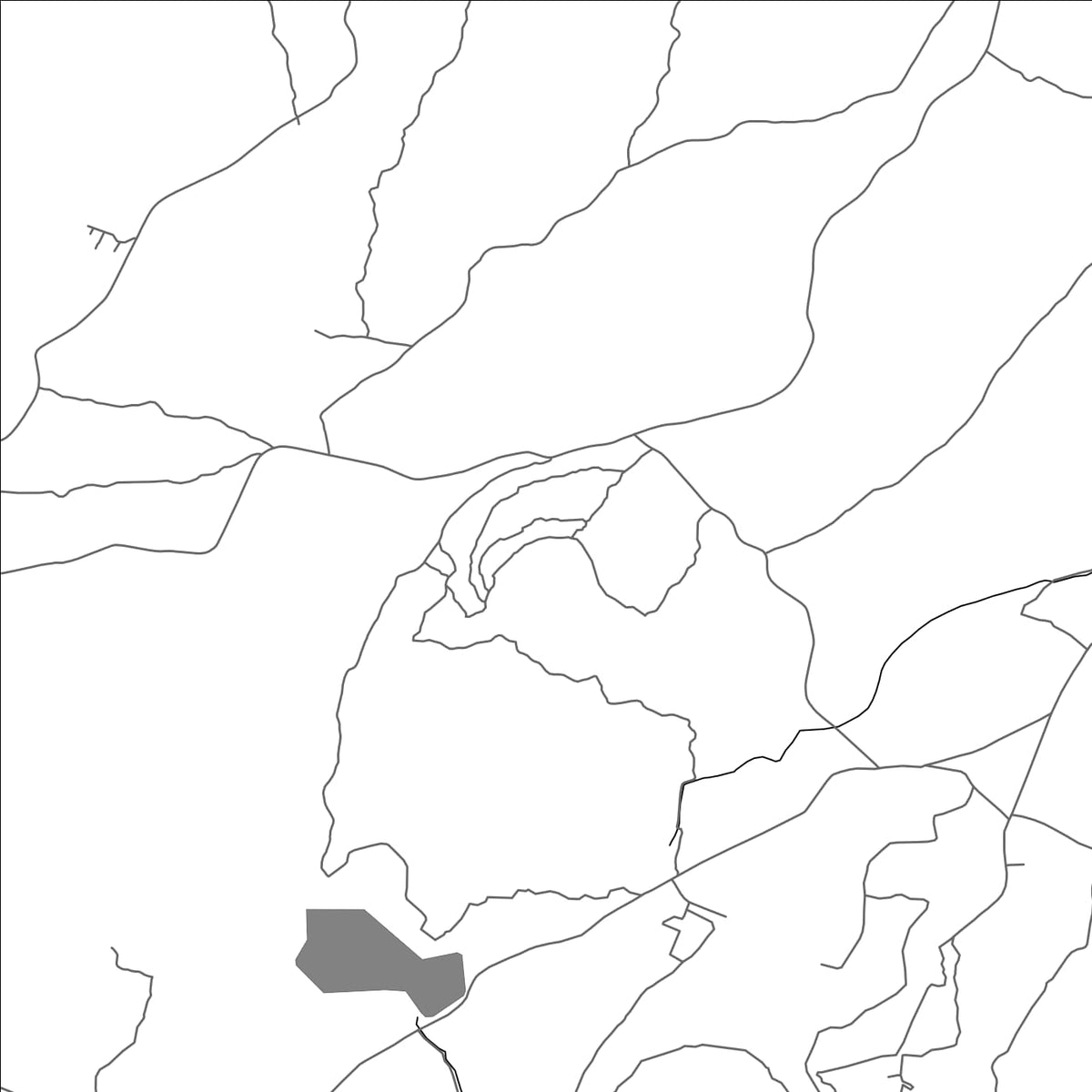 ROAD MAP OF KUJWA, SOUTH KOREA BY MAPBAKES
