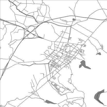 ROAD MAP OF MUAN, SOUTH KOREA BY MAPBAKES