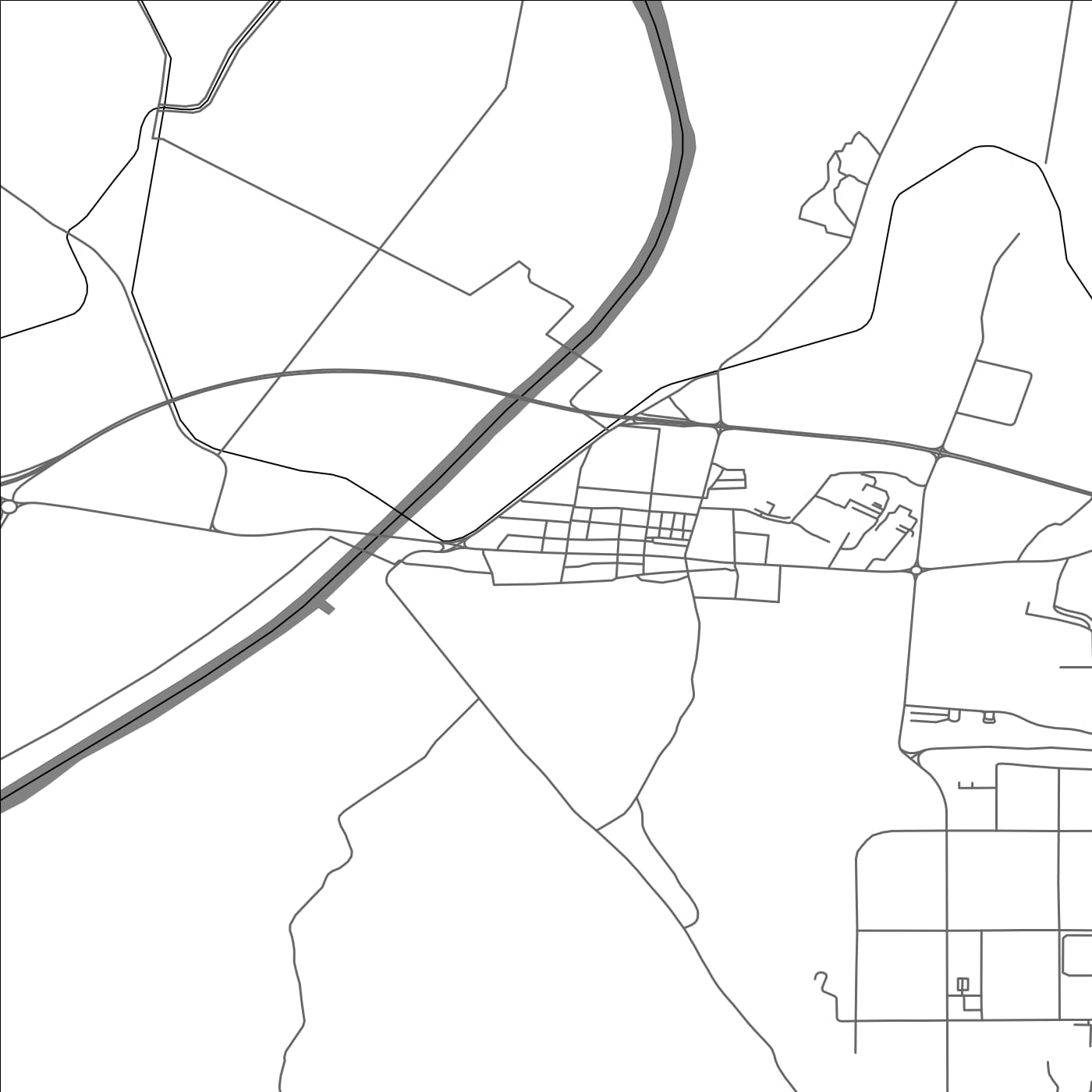 ROAD MAP OF SAPKYO, SOUTH KOREA BY MAPBAKES