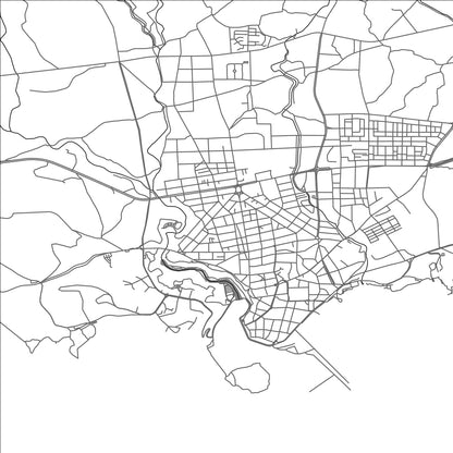 ROAD MAP OF SEOGWIPO, SOUTH KOREA BY MAPBAKES