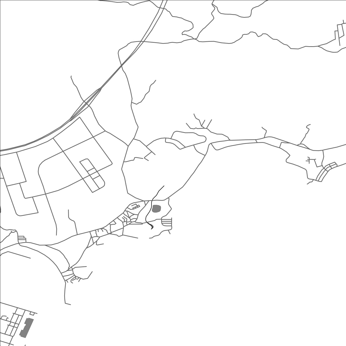 ROAD MAP OF SEOSAENG, SOUTH KOREA BY MAPBAKES