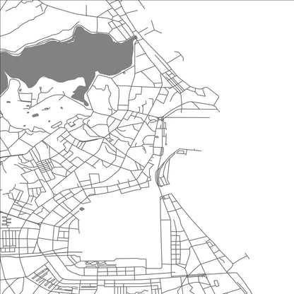 ROAD MAP OF SOKCHO, SOUTH KOREA BY MAPBAKES