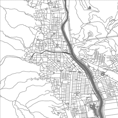 ROAD MAP OF SUNCHEON, SOUTH KOREA BY MAPBAKES