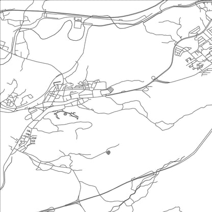 ROAD MAP OF YANGGOK, SOUTH KOREA BY MAPBAKES