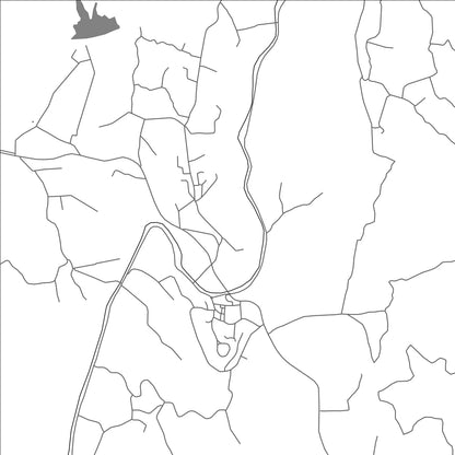 ROAD MAP OF BAKAMUNE, SRI LANKA BY MAPBAKES