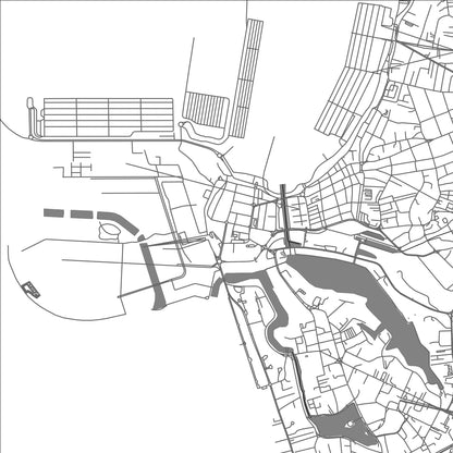 ROAD MAP OF COLOMBO, SRI LANKA BY MAPBAKES