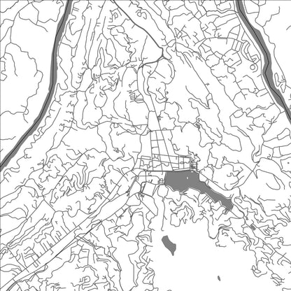 ROAD MAP OF KANDY, SRI LANKA BY MAPBAKES