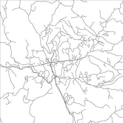 ROAD MAP OF KEGALLE, SRI LANKA BY MAPBAKES