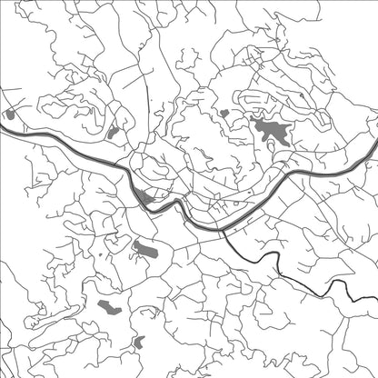 ROAD MAP OF RATNAPURA, SRI LANKA BY MAPBAKES