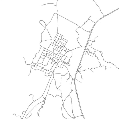 ROAD MAP OF AL ḨALĀH, UNITED ARAB EMIRATES BY MAPBAKES