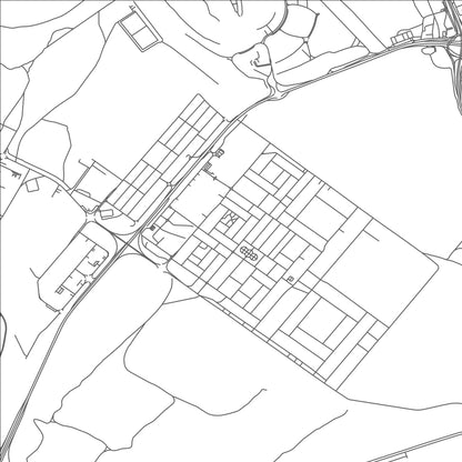 ROAD MAP OF AL ḨAMRĪYAH, UNITED ARAB EMIRATES BY MAPBAKES