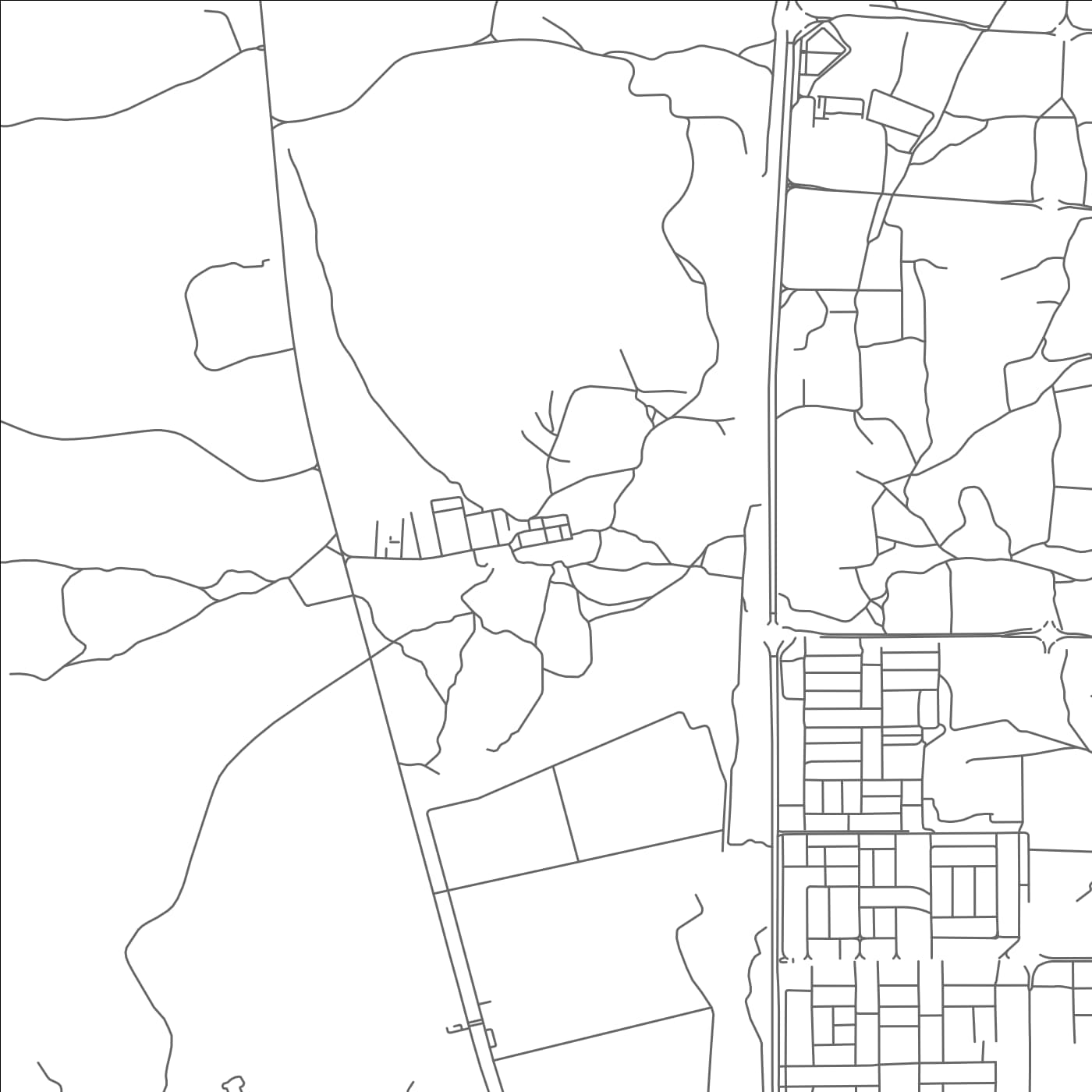 ROAD MAP OF ḨAFARAH, UNITED ARAB EMIRATES BY MAPBAKES