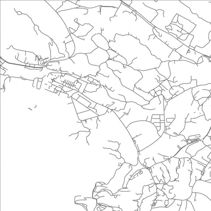 ROAD MAP OF MAŞFŪŢ, UNITED ARAB EMIRATES BY MAPBAKES