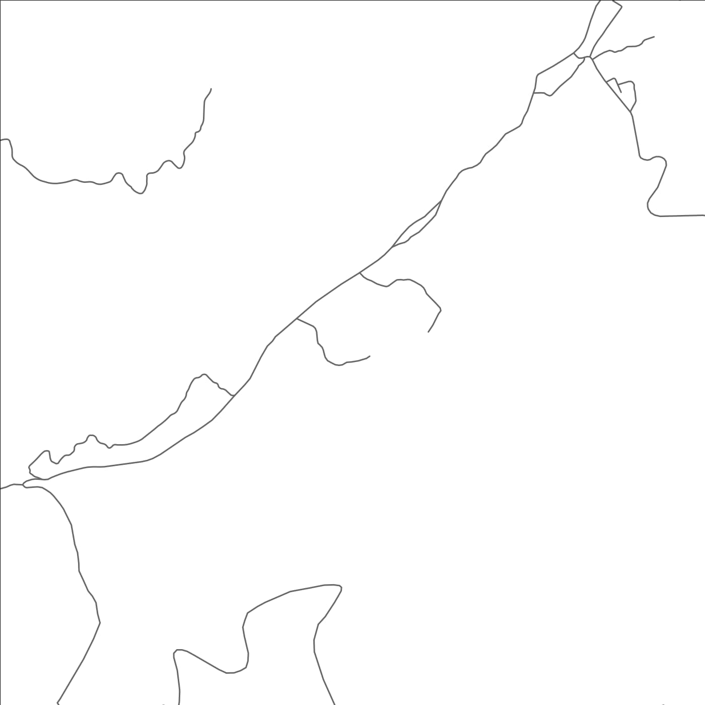 ROAD MAP OF MAWRID, UNITED ARAB EMIRATES BY MAPBAKES