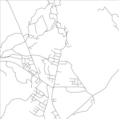 ROAD MAP OF ŢAYYIBAH, UNITED ARAB EMIRATES BY MAPBAKES