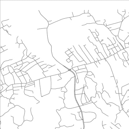 ROAD MAP OF BLOOMINGDALE, TENNESSEE BY MAPBAKES