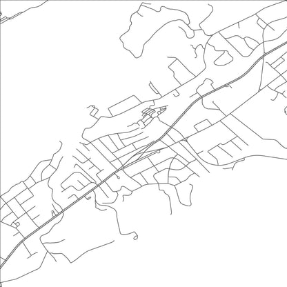 ROAD MAP OF BRISTOL, TENNESSEE BY MAPBAKES