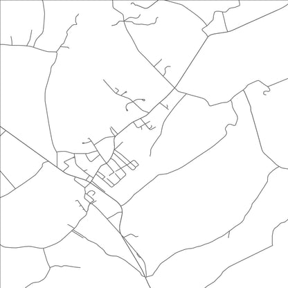 ROAD MAP OF BULLS GAP, TENNESSEE BY MAPBAKES