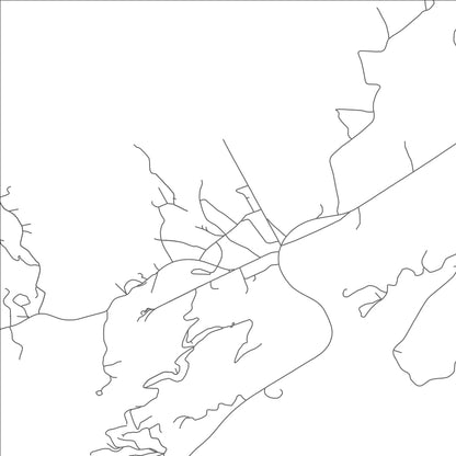 ROAD MAP OF BUTLER, TENNESSEE BY MAPBAKES