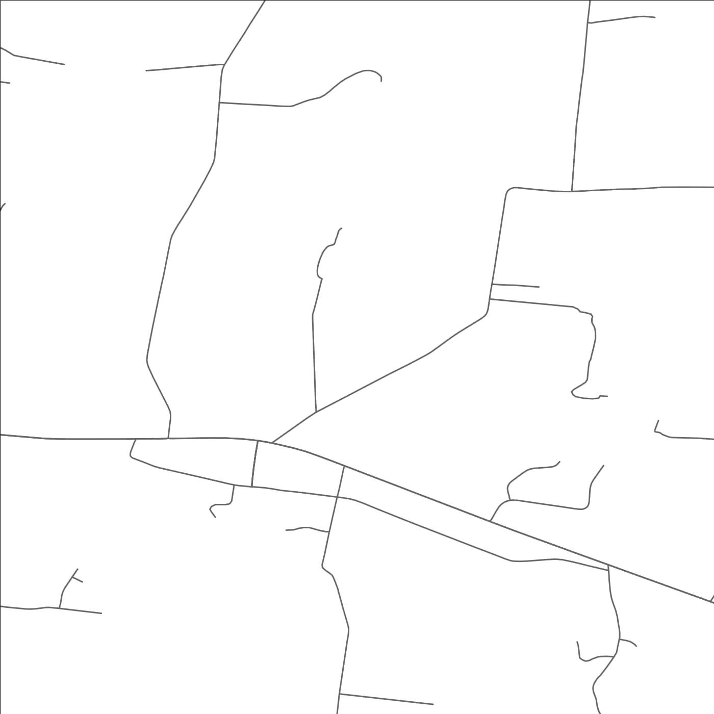 ROAD MAP OF CASTALIAN SPRINGS, TENNESSEE BY MAPBAKES