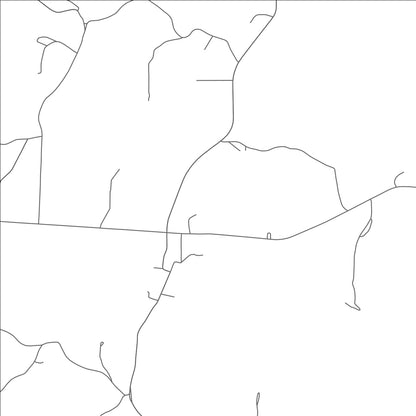 ROAD MAP OF CHEWALLA, TENNESSEE BY MAPBAKES