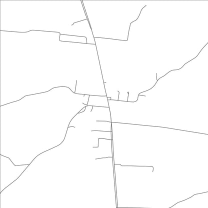 ROAD MAP OF CLARKSBURG, TENNESSEE BY MAPBAKES