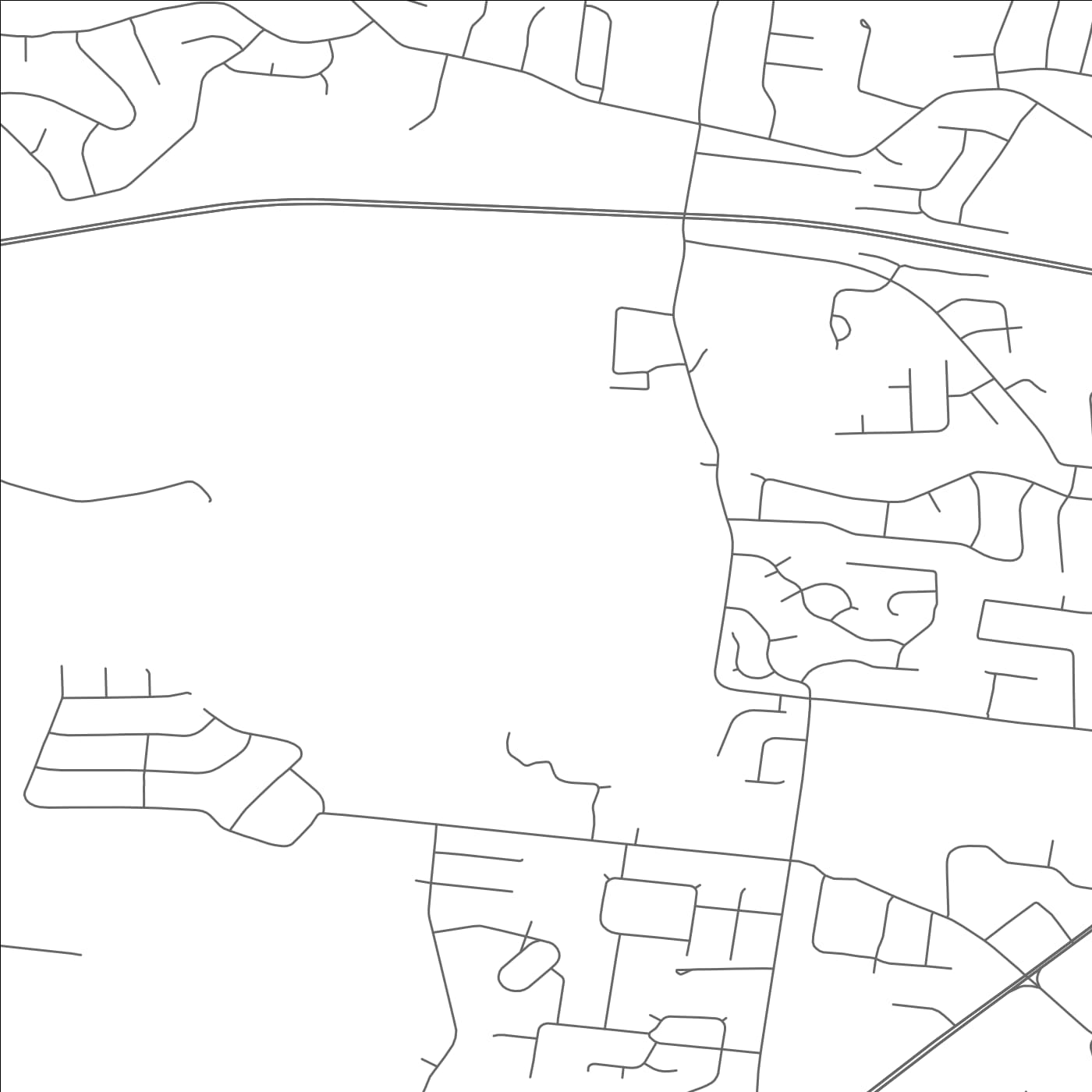 ROAD MAP OF CLARKSVILLE, TENNESSEE BY MAPBAKES