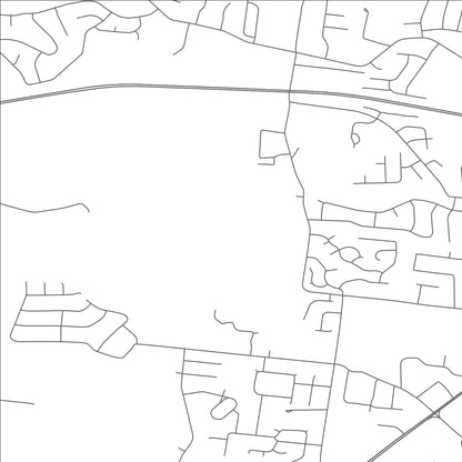 ROAD MAP OF CLARKSVILLE, TENNESSEE BY MAPBAKES