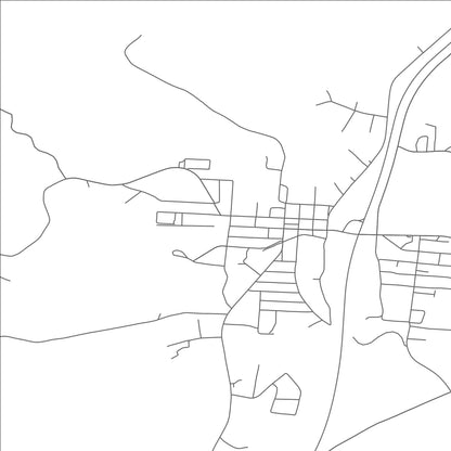 ROAD MAP OF COLLINWOOD, TENNESSEE BY MAPBAKES