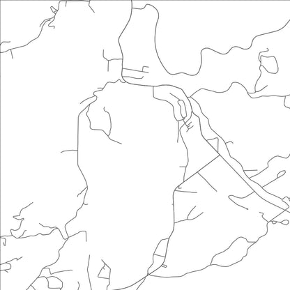 ROAD MAP OF COSBY, TENNESSEE BY MAPBAKES