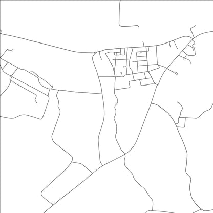 ROAD MAP OF CUMBERLAND CITY, TENNESSEE BY MAPBAKES