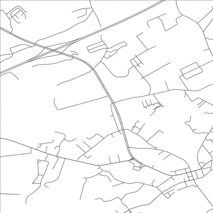 ROAD MAP OF DANDRIDGE, TENNESSEE BY MAPBAKES