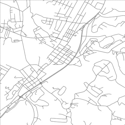 ROAD MAP OF DAYTON, TENNESSEE BY MAPBAKES