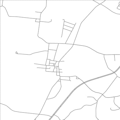 ROAD MAP OF DOYLE, TENNESSEE BY MAPBAKES