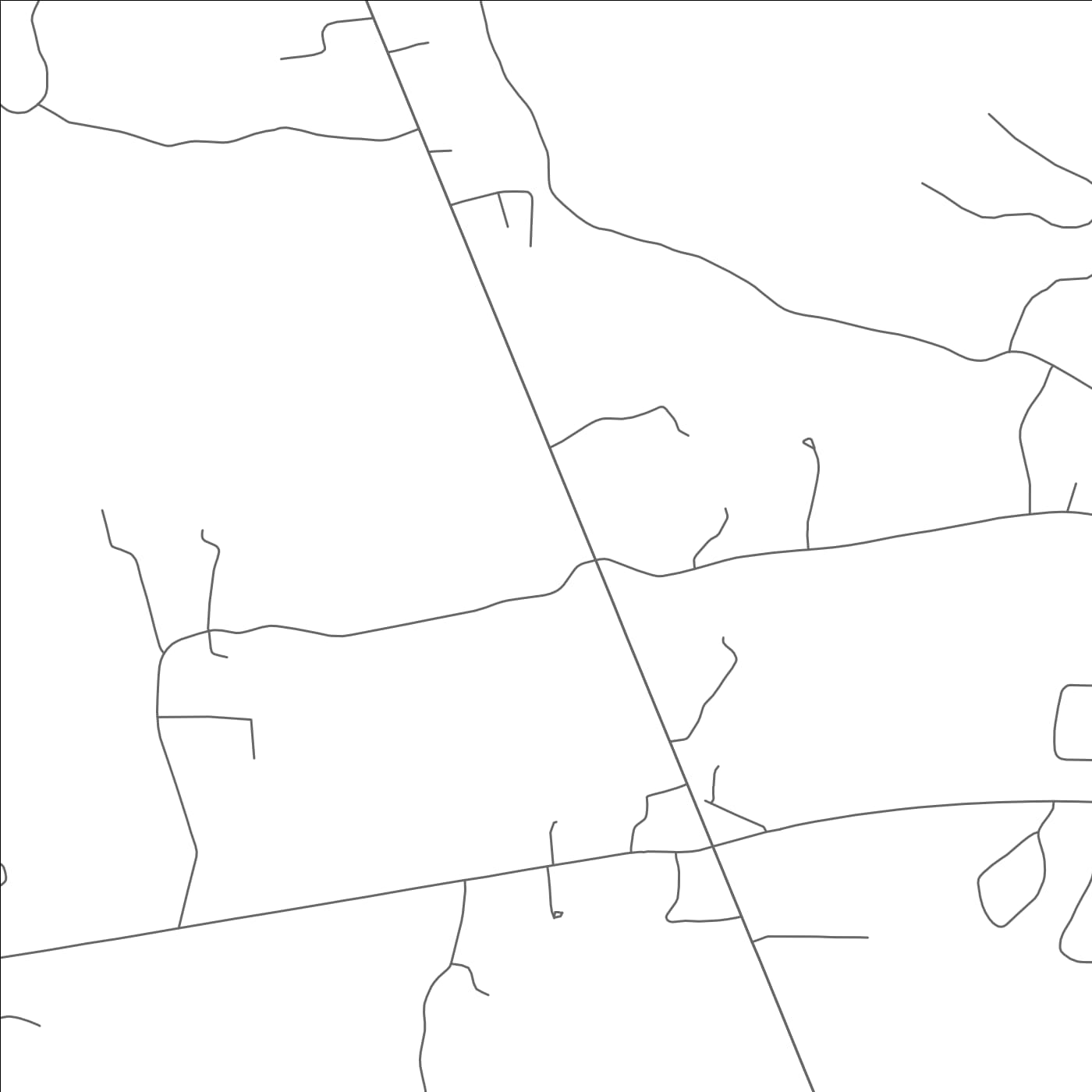 ROAD MAP OF EASTVIEW, TENNESSEE BY MAPBAKES