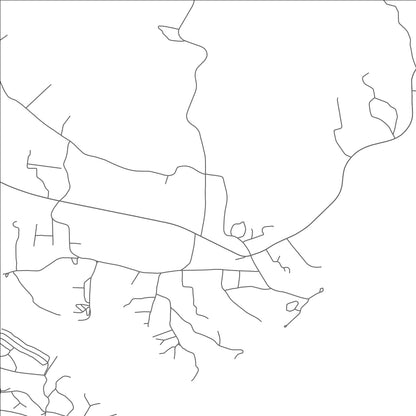 ROAD MAP OF EVA, TENNESSEE BY MAPBAKES