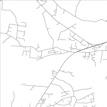 ROAD MAP OF FAIRVIEW, TENNESSEE BY MAPBAKES
