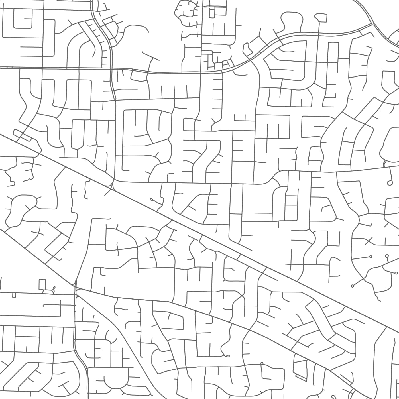 ROAD MAP OF GERMANTOWN, TENNESSEE BY MAPBAKES