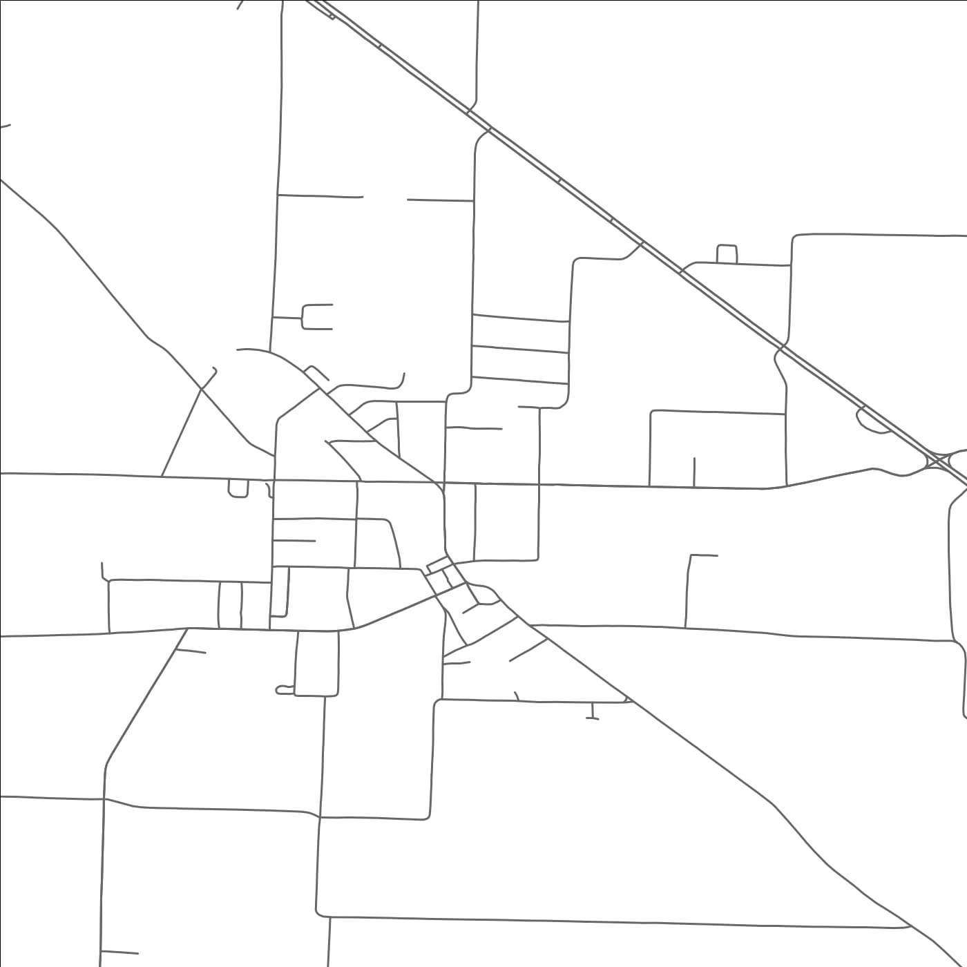 ROAD MAP OF GLEASON, TENNESSEE BY MAPBAKES