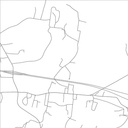 ROAD MAP OF GORDONSVILLE, TENNESSEE BY MAPBAKES